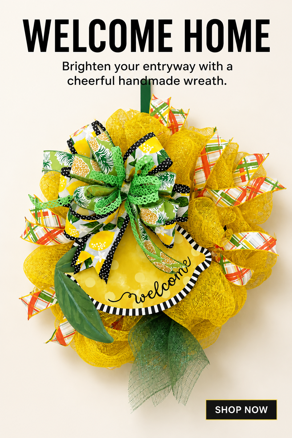 Lemon Luscious Wreath