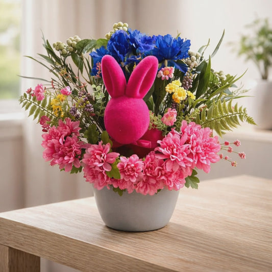 Red Rabbit Centerpiece-Easter
